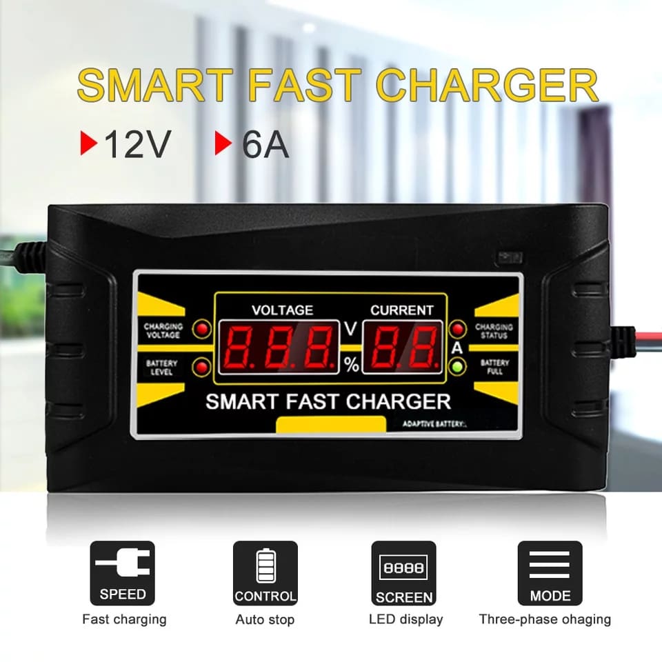 Punjač akumulatora, SMART FAST 6A-12V