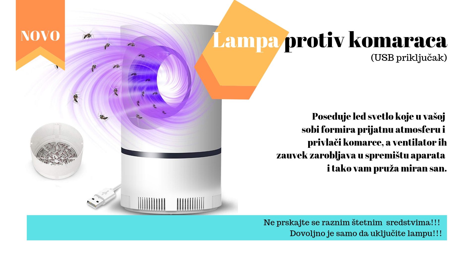 Lampa protiv komaraca