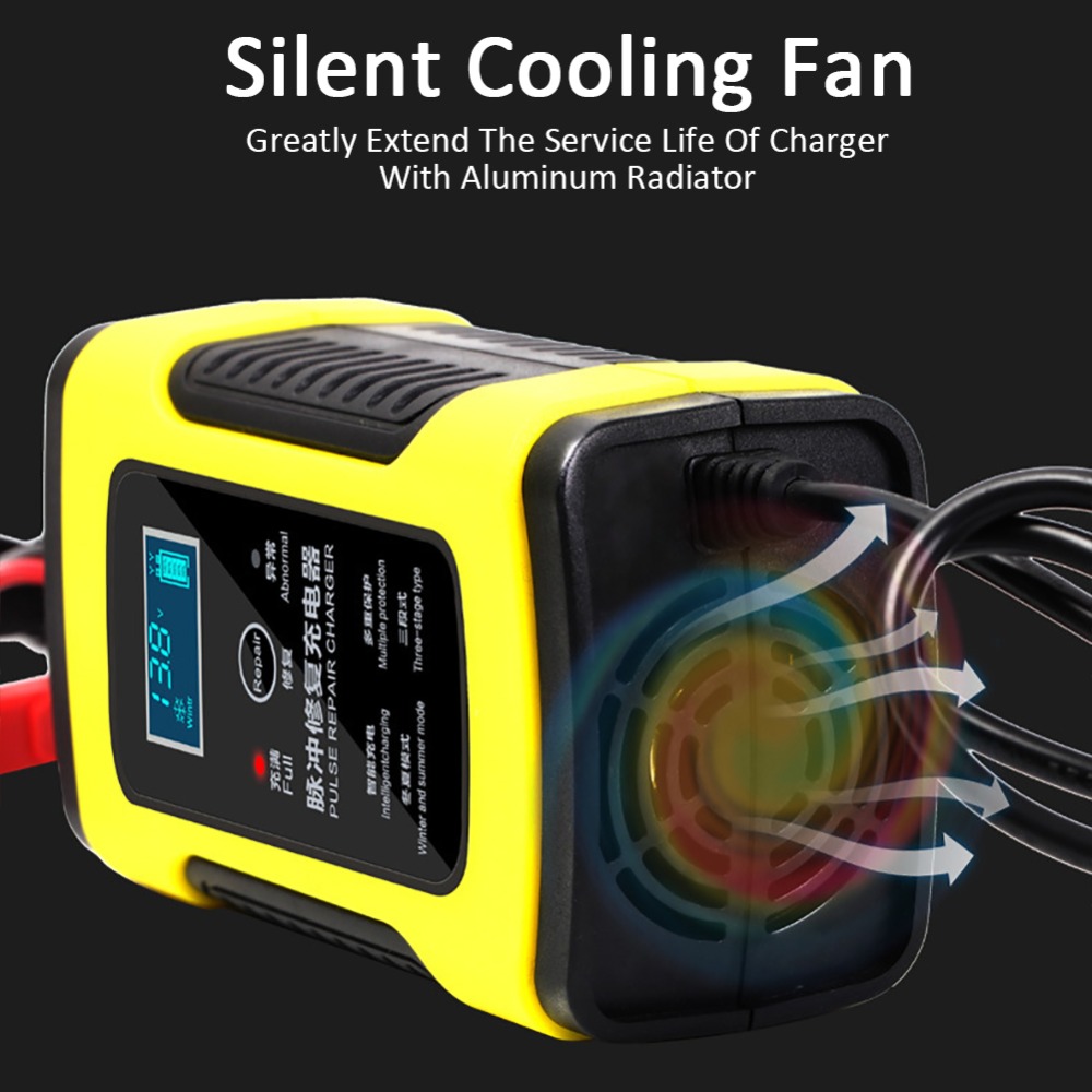 Punjač akumulatora - Intelligent smart 6A-12V - Слика 8