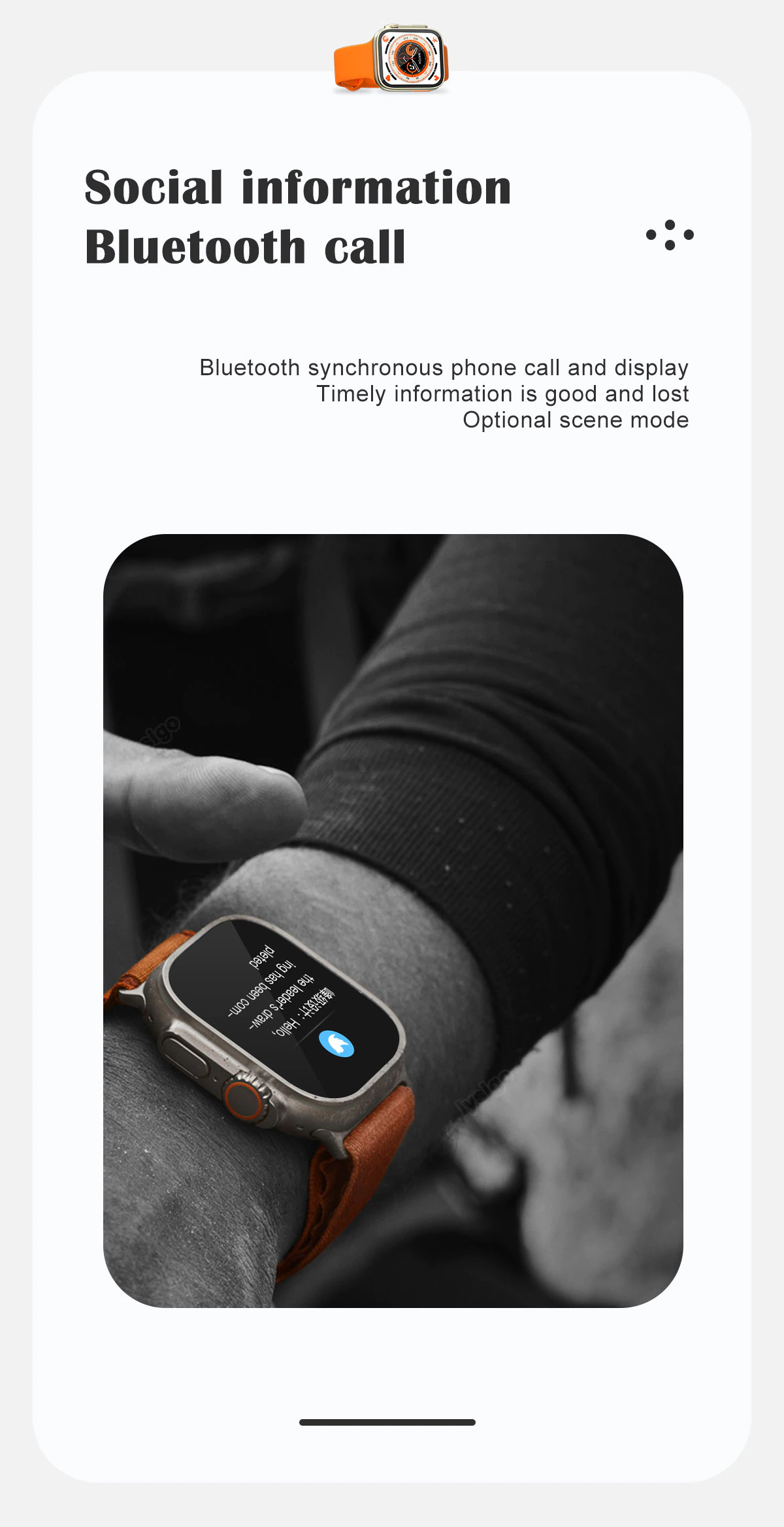 Smartwatch 8 ultra - Слика 3