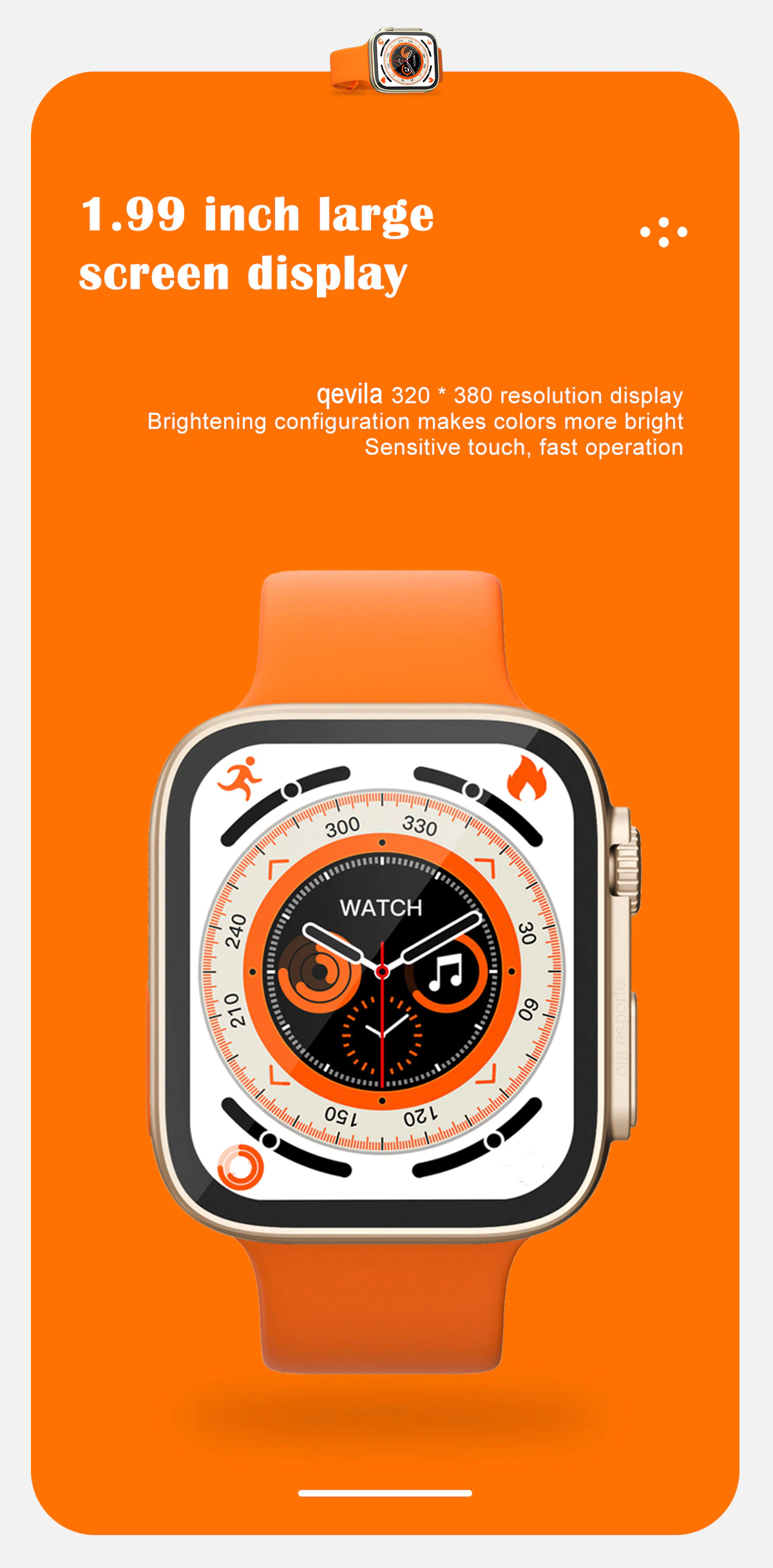 Smartwatch 8 ultra - Слика 5