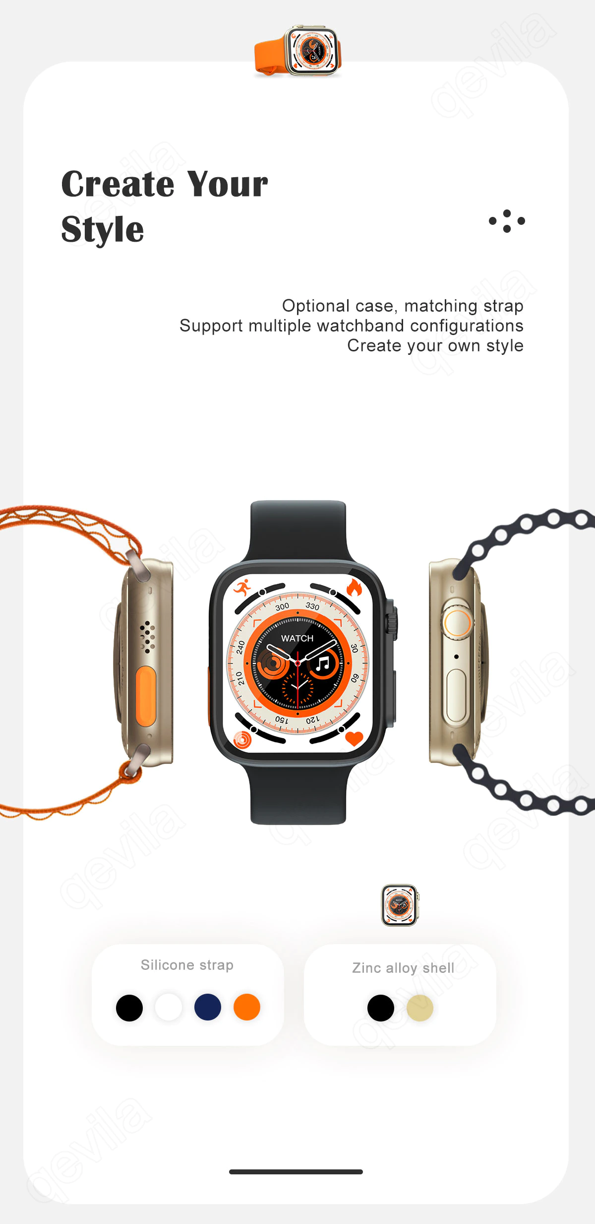 Smartwatch 8 ultra - Слика 8