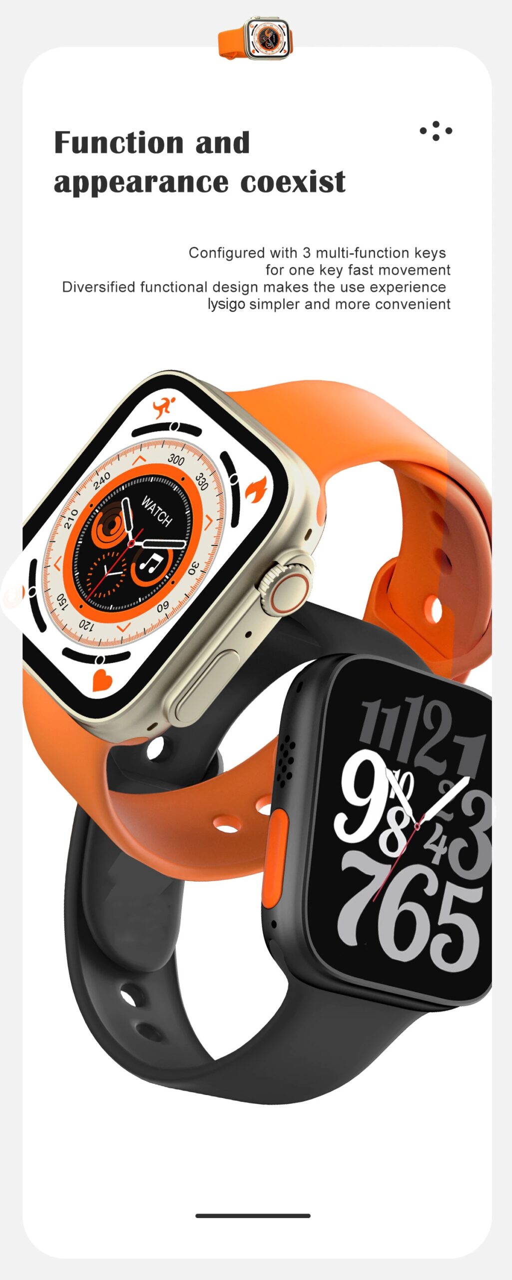 Smartwatch 8 ultra - Слика 9