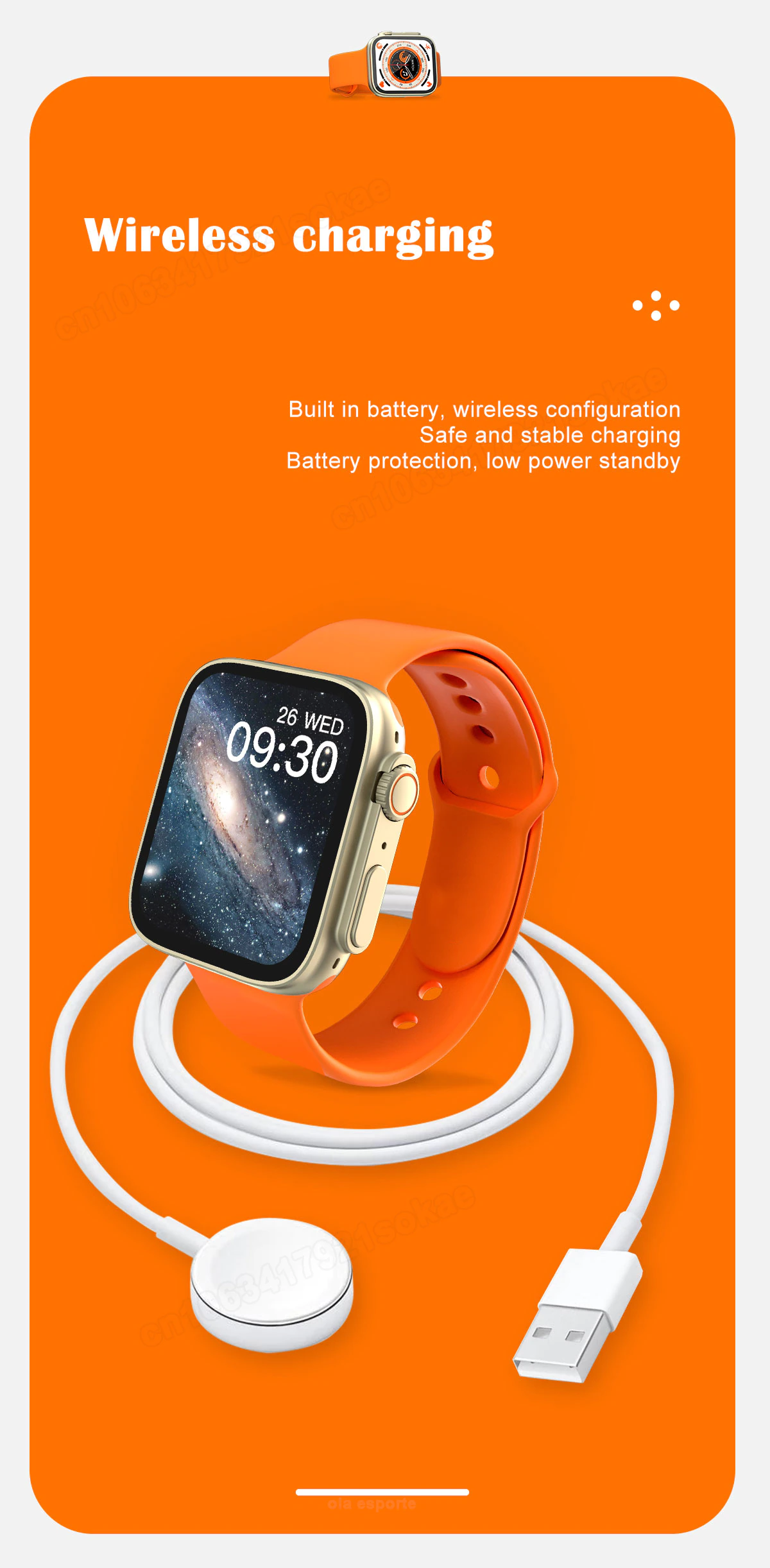 Smartwatch 8 ultra - Слика 10